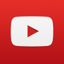 YouTube social square red 128px